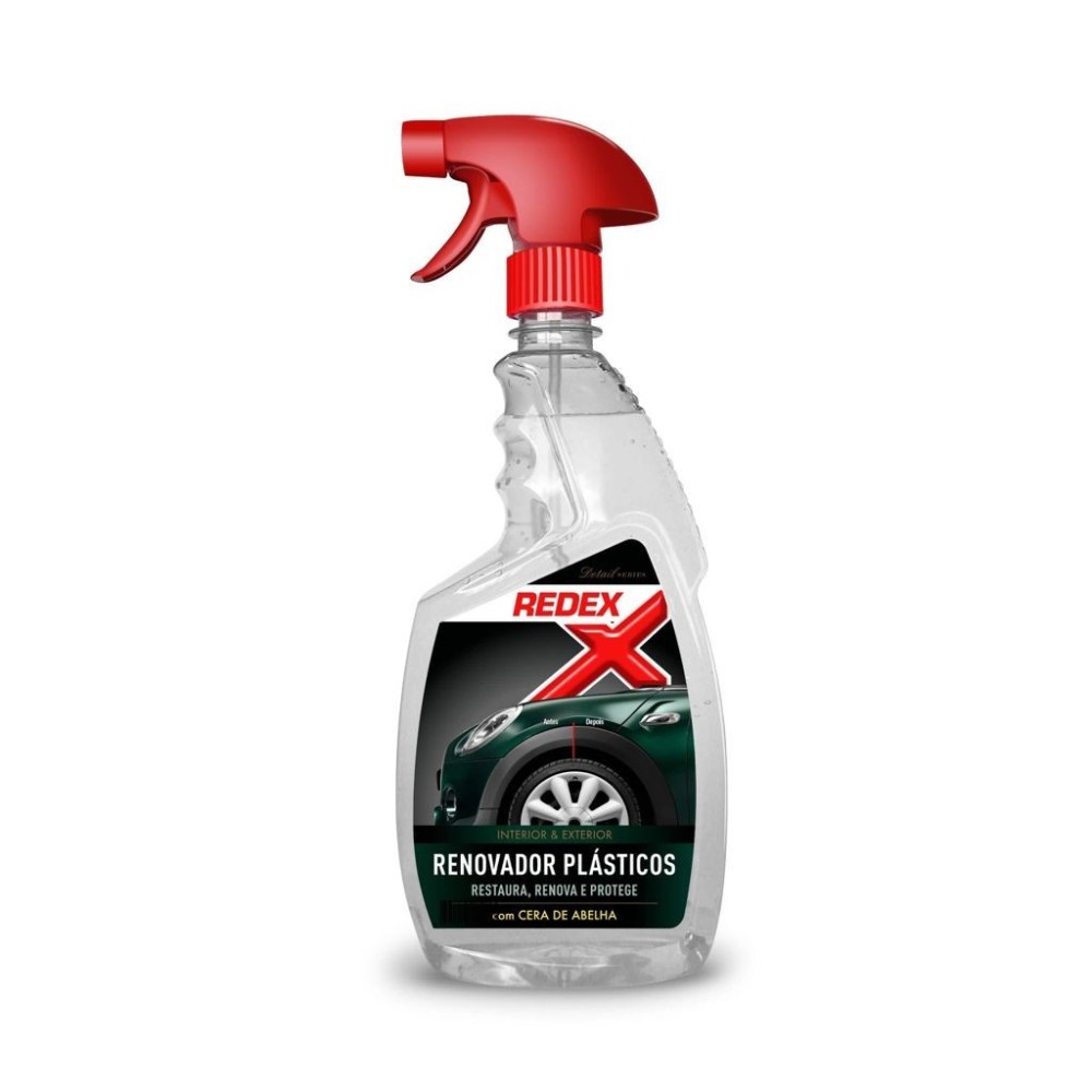 Spray Renovador de Plásticos 500ML REDEX