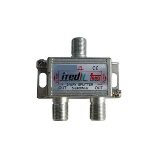Repartidor de Sinal Interior 2 Vias 2,4 GHz SL TEKA
