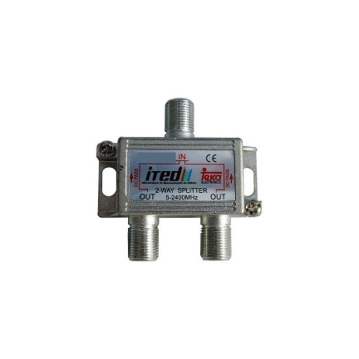 Repartidor de Sinal Interior 2 Vias 2,4 GHz SL TEKA