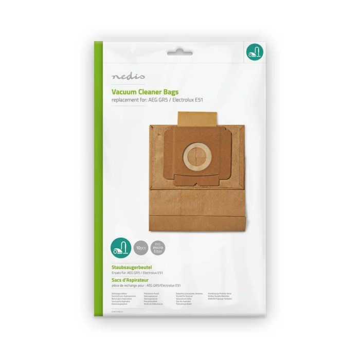 Sacos de Aspirador AEG/GR5/Electrolux/E51 NEDIS
