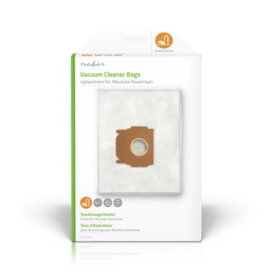 Sacos de Aspirador Moulinex Powerclean NEDIS