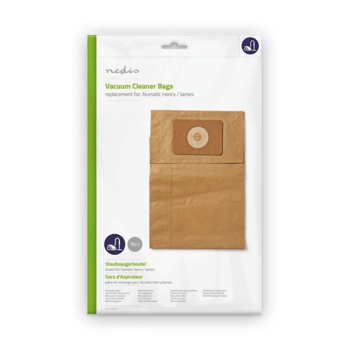 Sacos de Aspirador Numatic Henry/James NEDIS