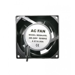 Ventilador Axial 2 Fios 92x92x38MM 230V