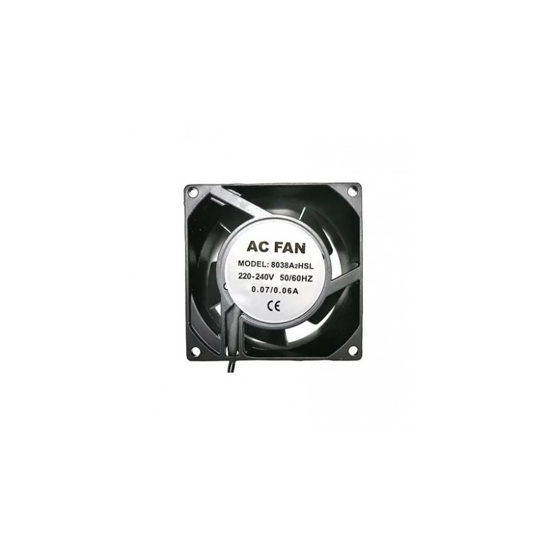 Ventilador Axial 2 Fios 92x92x38MM 230V