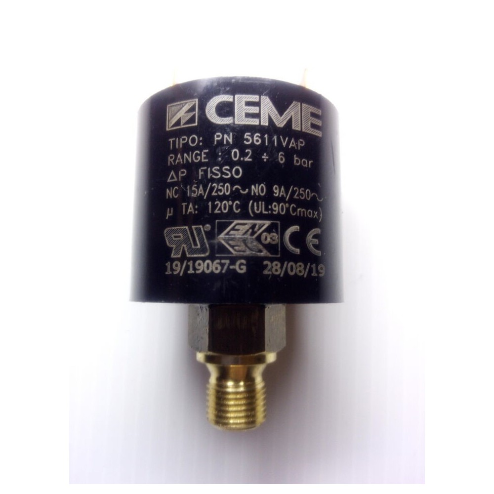 Pressostato para Caldeira 1/4" CEME