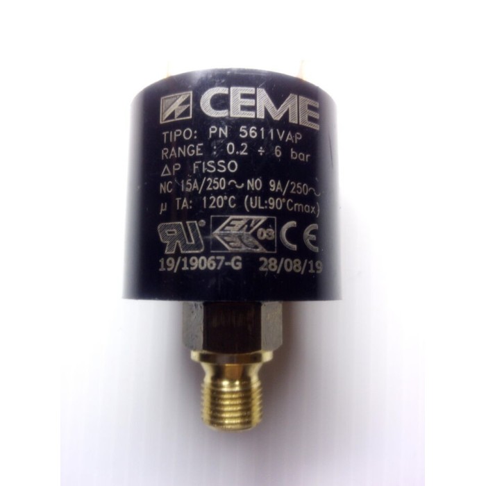 Pressostato para Caldeira 1/4" CEME