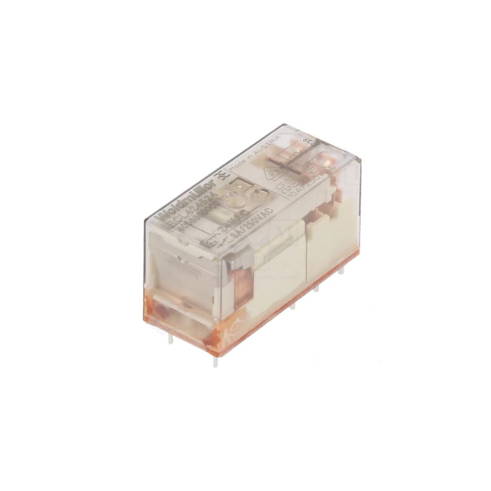 Relé Eletromagnético 12VDC 8A 250VAC RCL424012