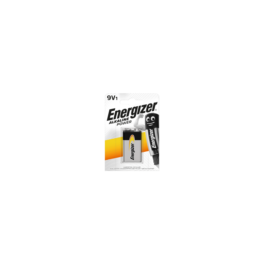 Pilha Alcalina Power 9V 1 Unidade ENERGIZER