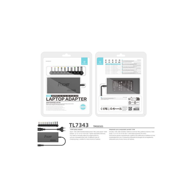 Transformador Regulável 12/15/16/18/19/20/24V 5A 135W