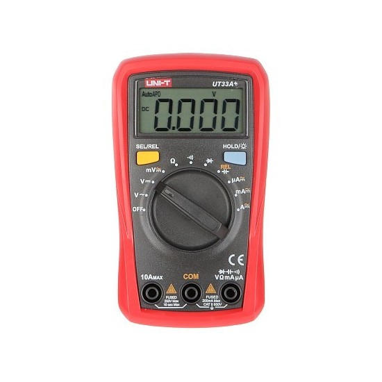 Multímetro Digital UT-33A+ UNI-T