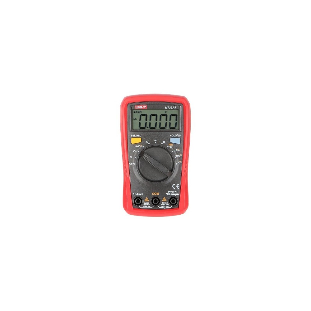 Multímetro Digital UT-33A+ UNI-T