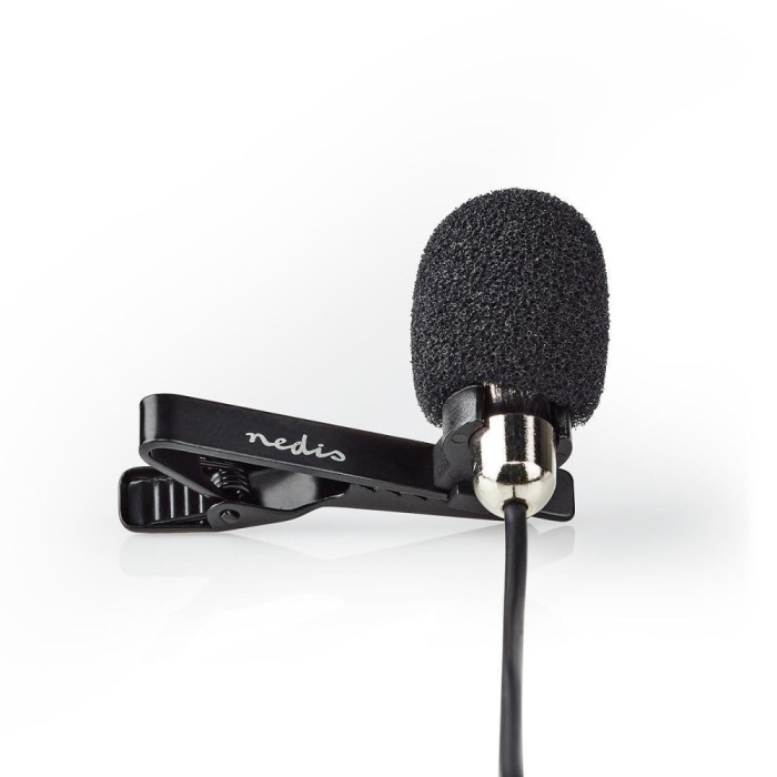 Microfone de Fixação com Clip NEDIS