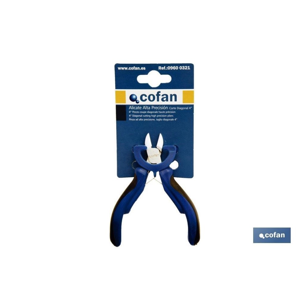 Mini Alicate de Corte Diagonal 100MM COFAN