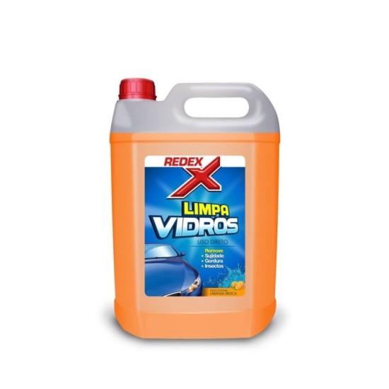 Limpa Vidros Laranja 5L REDEX