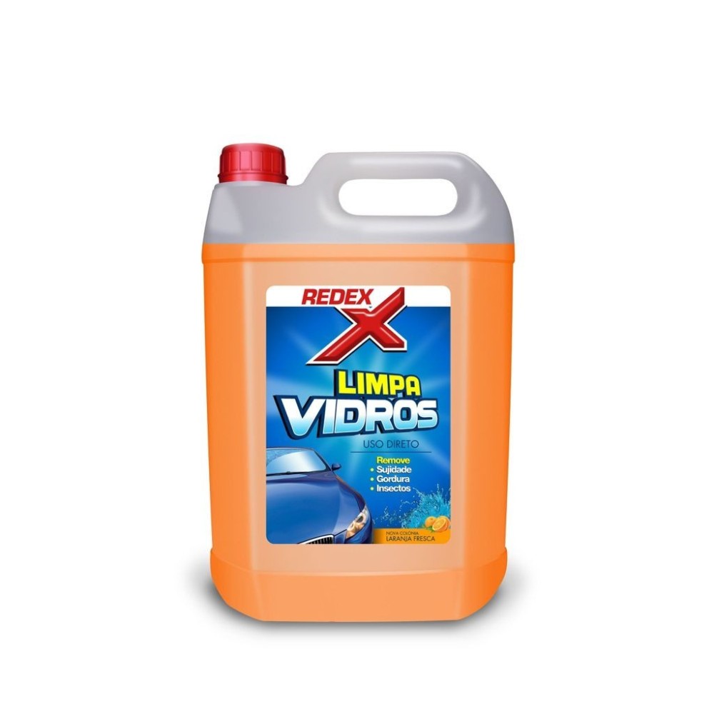 Limpa Vidros Laranja 5L REDEX