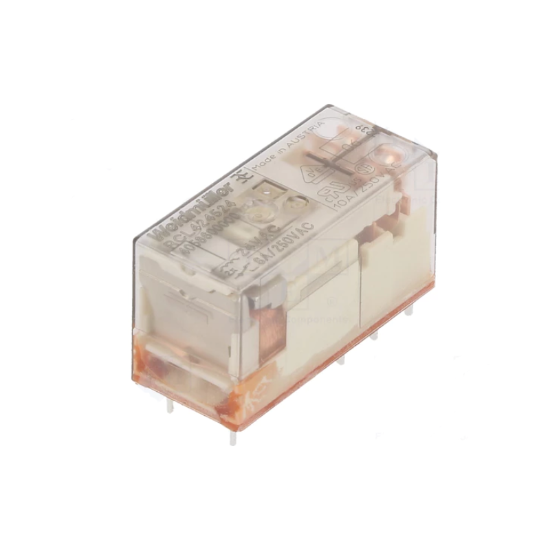 Relé Eletromagnético 12VDC 8A 250VAC RCL424012