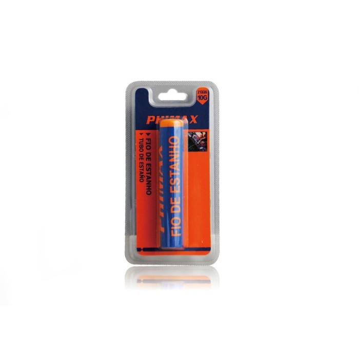 Fio de Estanho Tubo 10GR PHIMAX