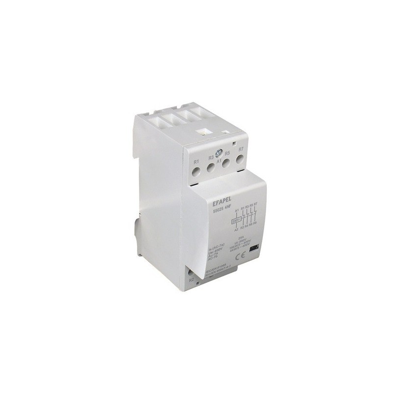 Contactor Tetrapolar 25A 230V 55025 4NA EFAPEL