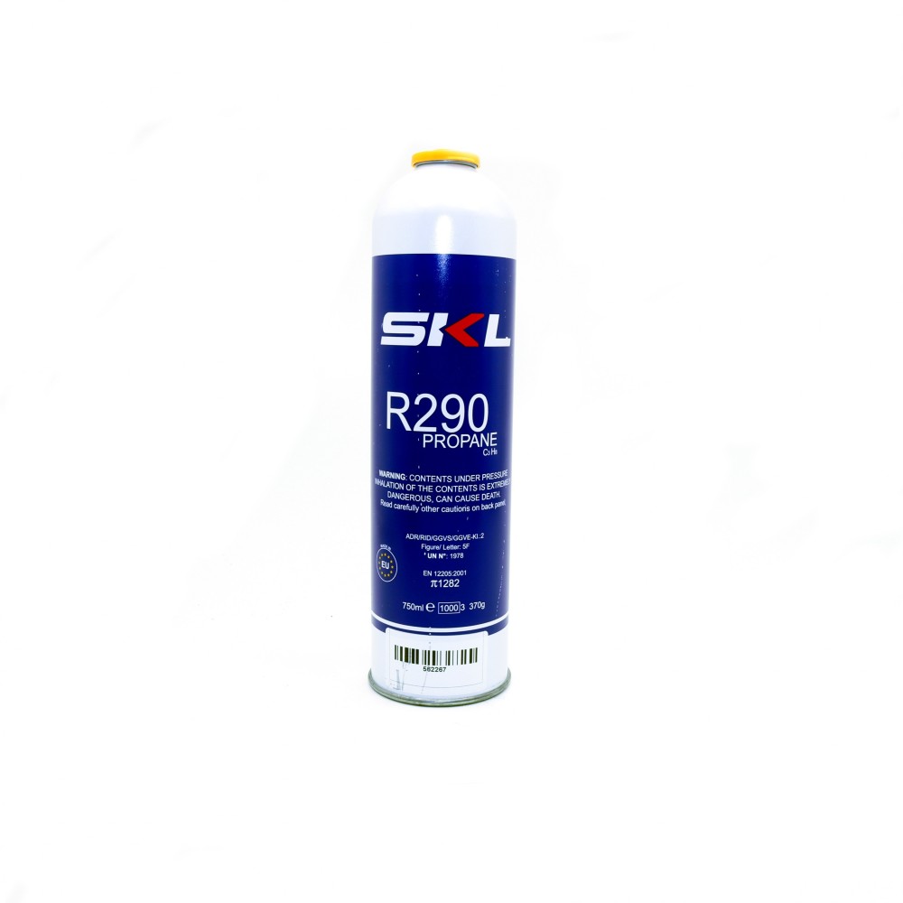 Gás Refrigerante R290 Propano 370GR SKL
