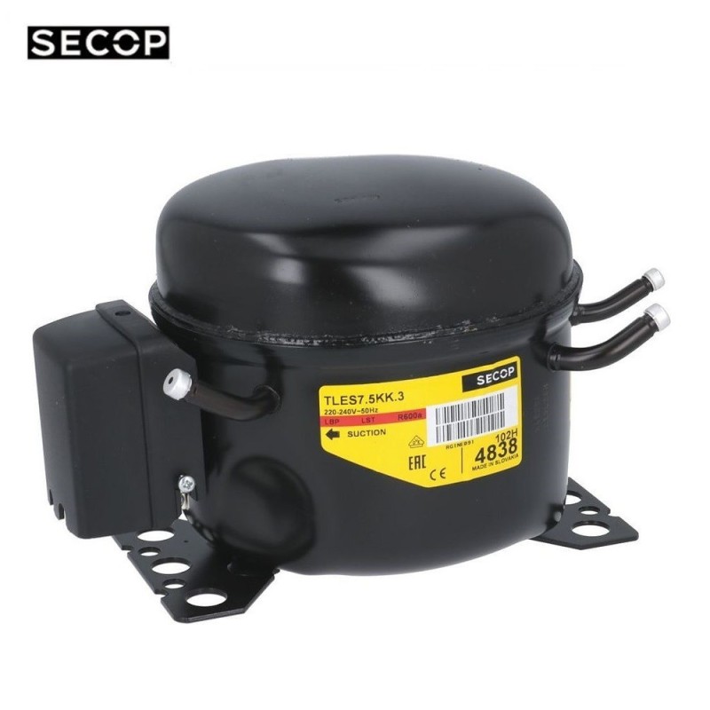 Compressor TLES7.5KK.3 Baixa R600 1/6HP SECOP/DANFOSS