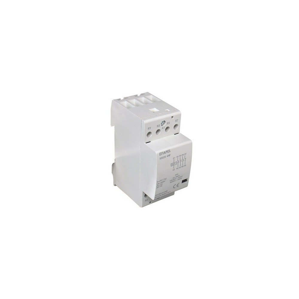 Contactor Tetrapolar 25A 230V 55025 4NF EFAPEL