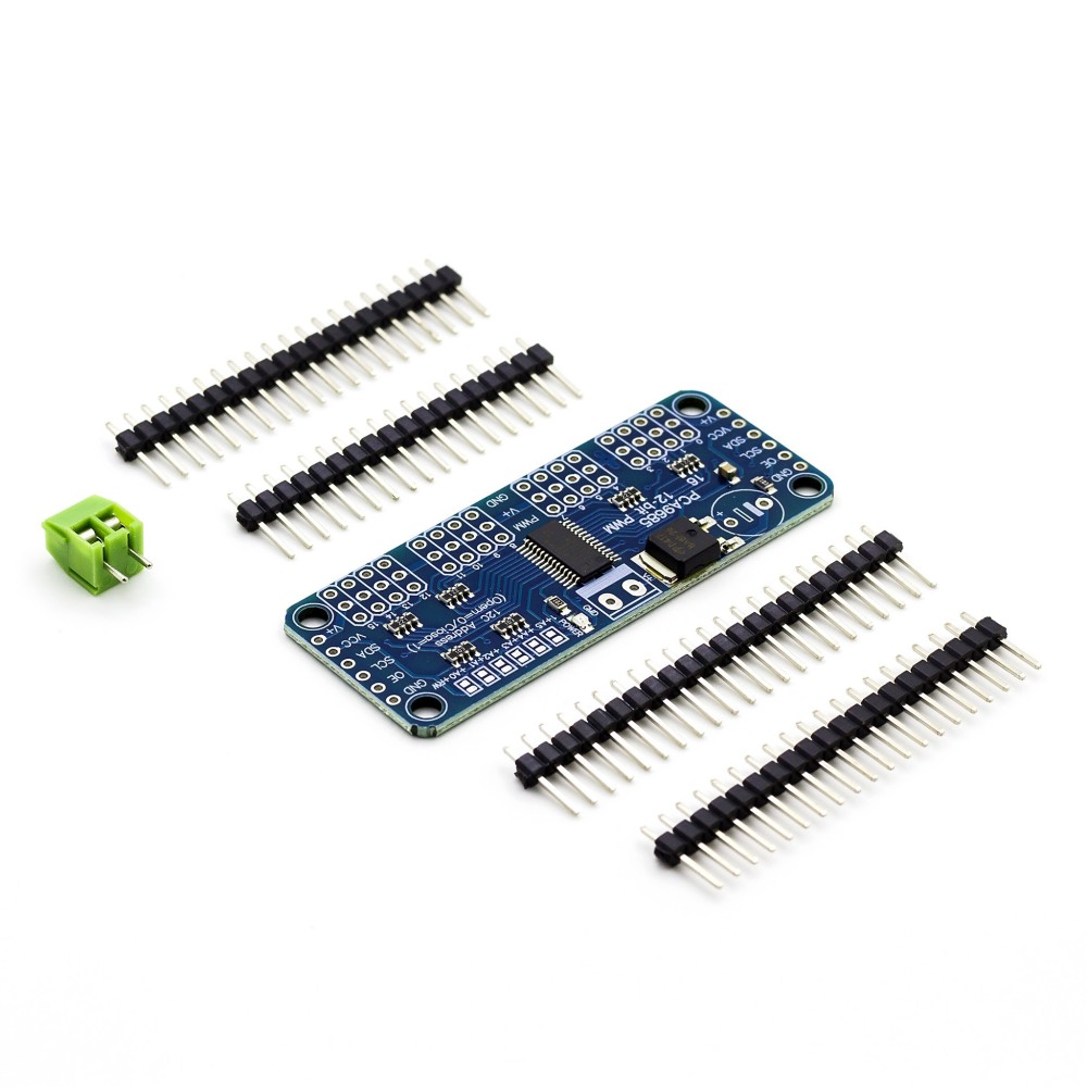 Controlador de Servo Motor para Arduíno I2C PCA9685 16C