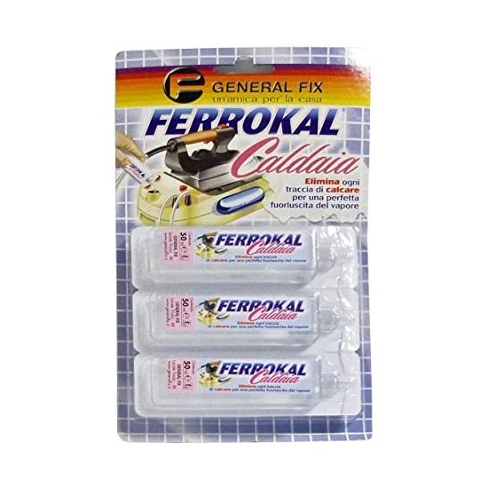 Descalcificante para Caldeiras a Vapor 3x50ML FERROKAL
