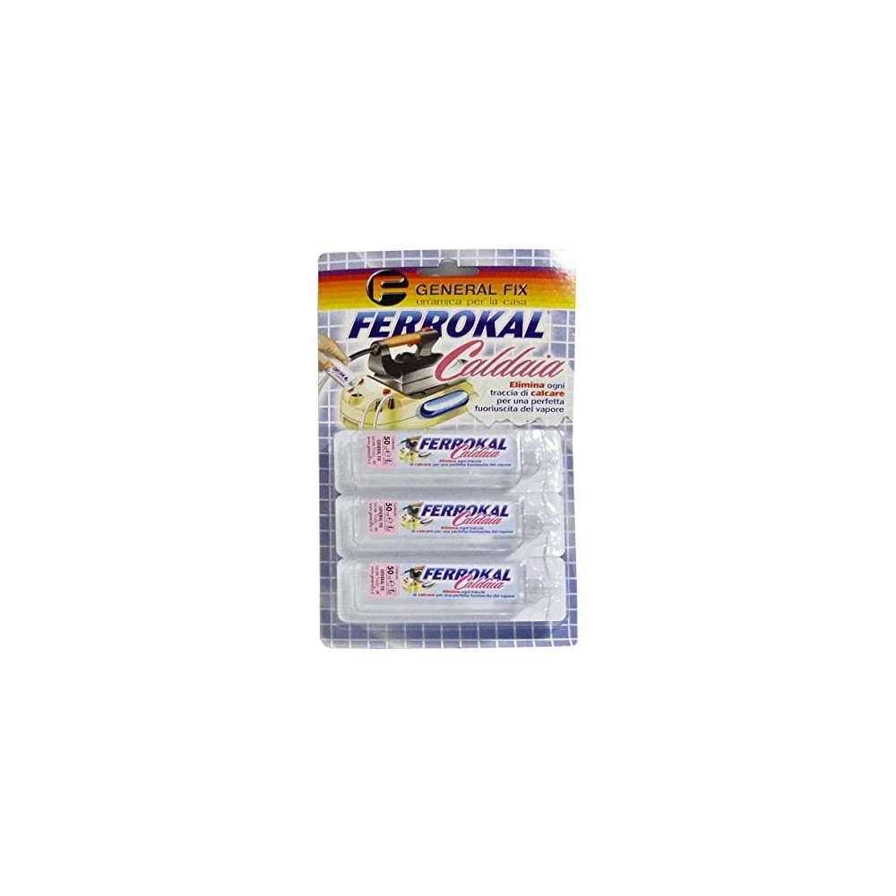 Descalcificante para Caldeiras a Vapor 3x50ML FERROKAL