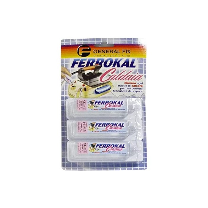 Descalcificante para Caldeiras a Vapor 3x50ML FERROKAL