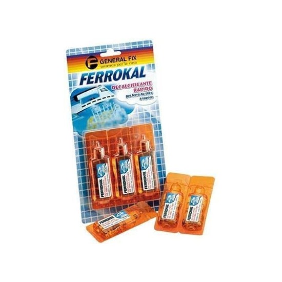 Descalcificante para Ferro a Vapor 3x20ML FERROKAL