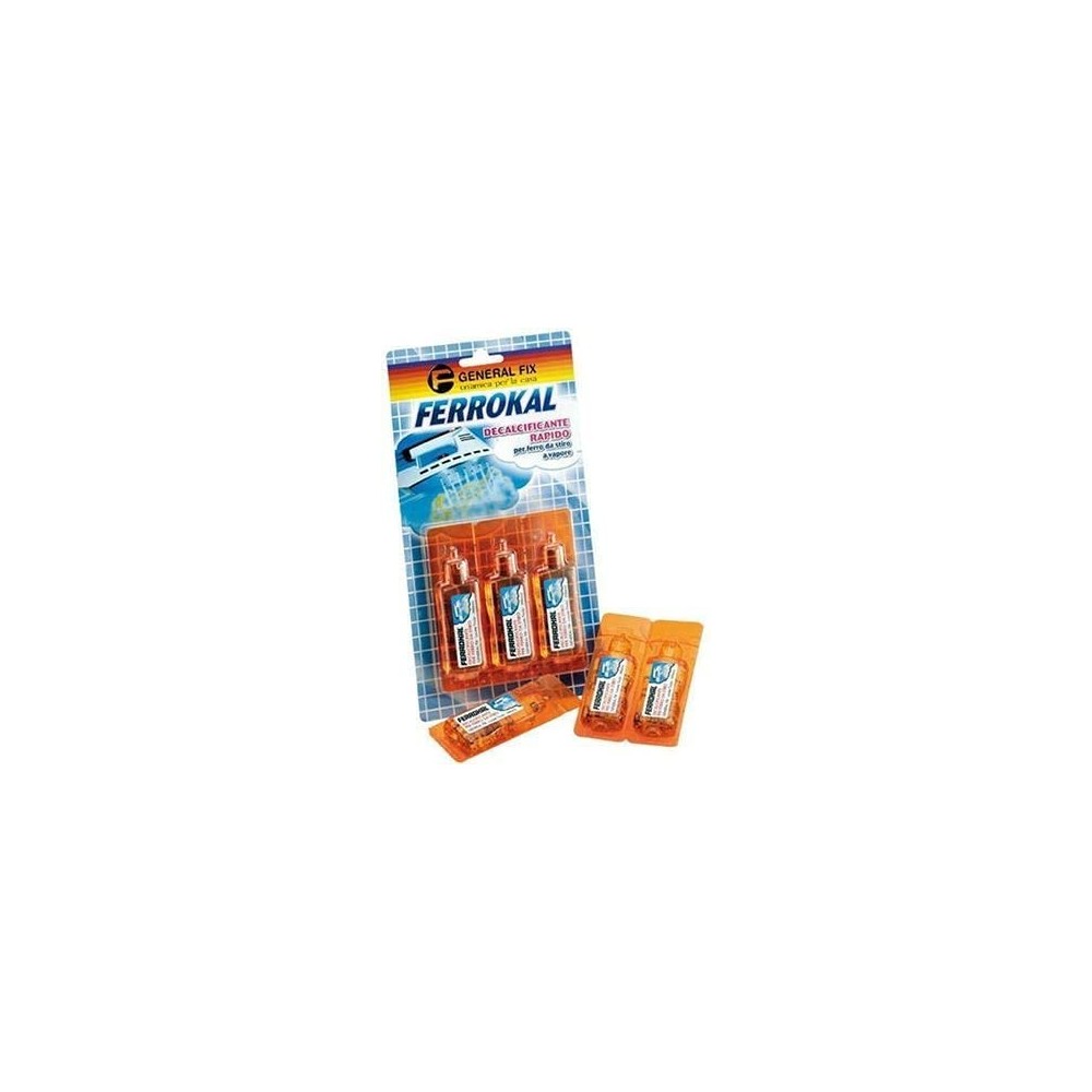 Descalcificante para Ferro a Vapor 3x20ML FERROKAL