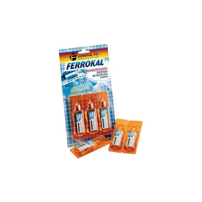 Descalcificante para Ferro a Vapor 3x20ML FERROKAL