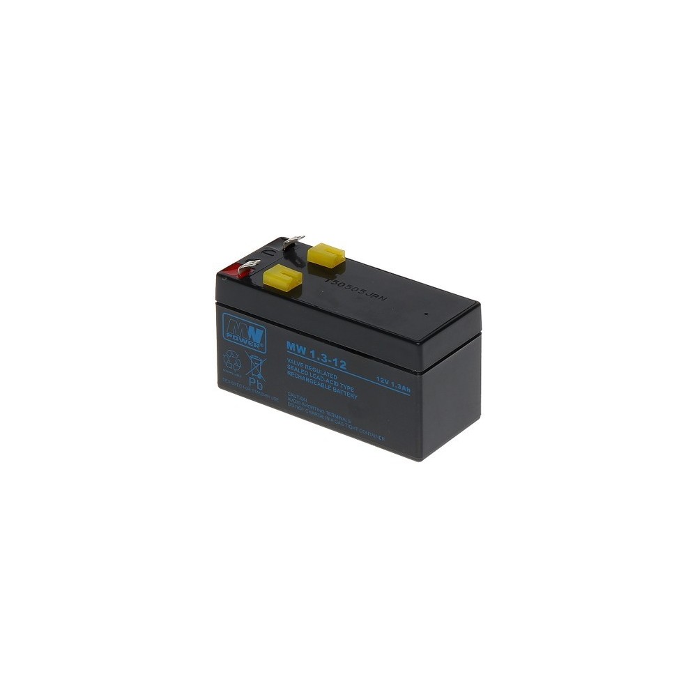 Bateria Recarregável 12V 1.3AH MWPOWER