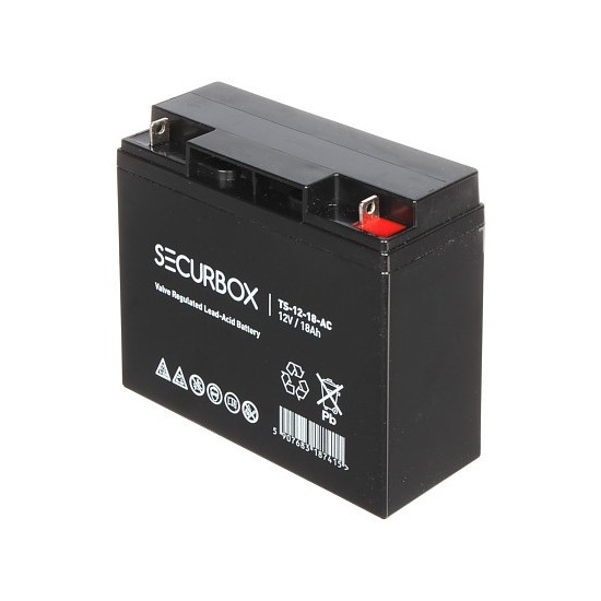 Bateria Recarregável 12V 18AH SECURBOX