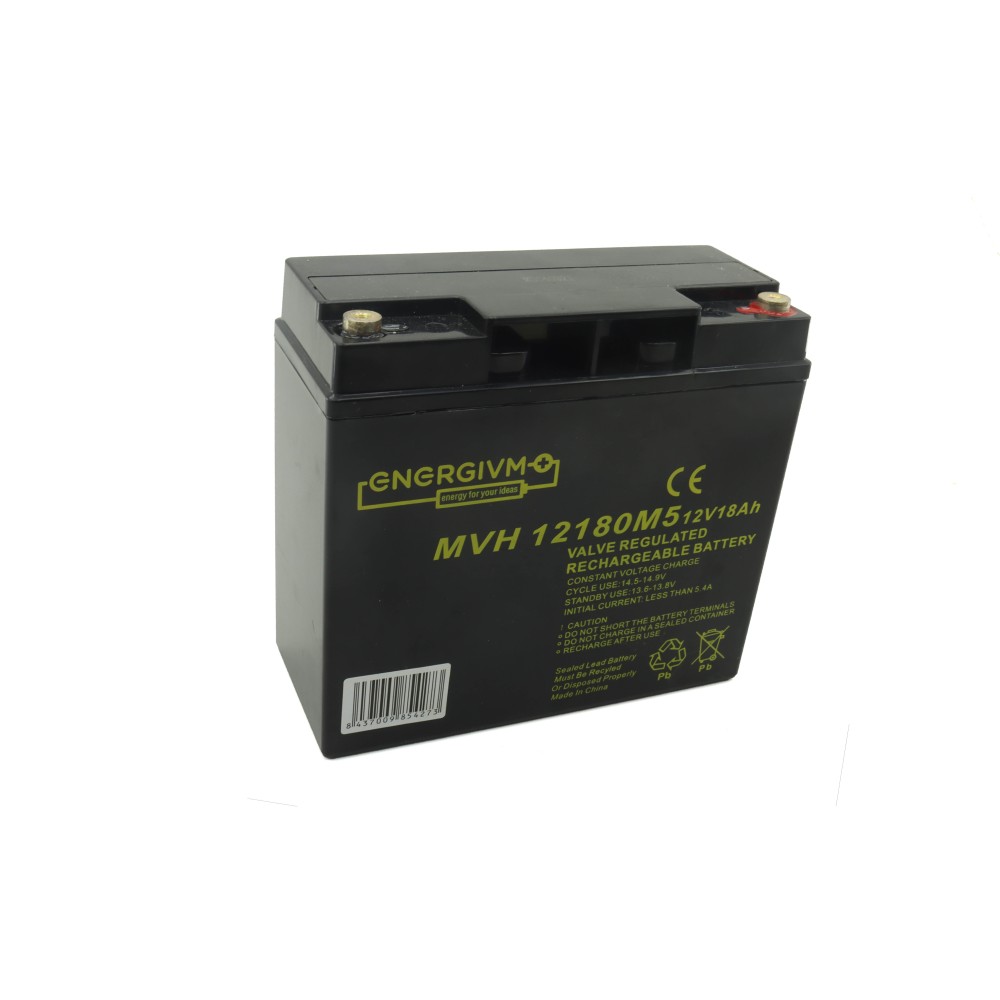 Bateria Recarregável 12V 18Ah UPOWER