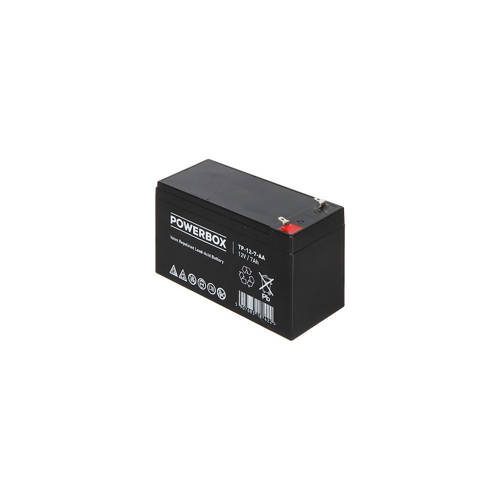 Bateria Recarregável 12V/7AH POWERBOX