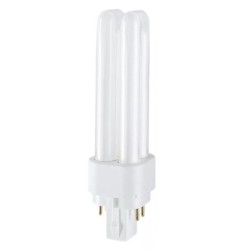 Lâmpada Fluorescente G24q-2 4000K 18W/840 4 Pinos Dulux D/E OSRAM