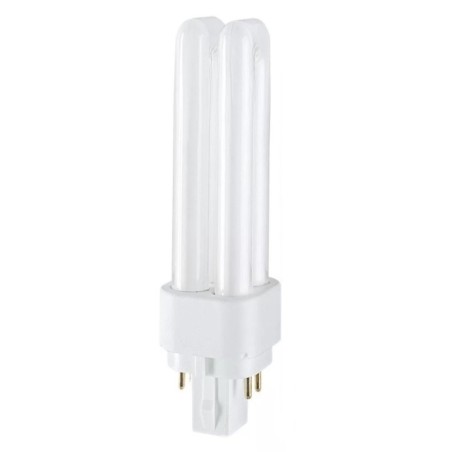 Lâmpada Fluorescente G24q-2 4000K 18W/840 4 Pinos Dulux D/E OSRAM