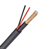 Cabo Coaxial RG59P + Alimentação LSZH 250M