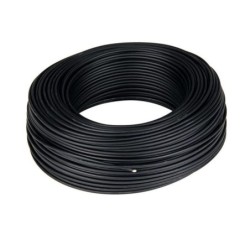Fio Unifilar Preto 4MM H07V-U 100M ALCOBRE