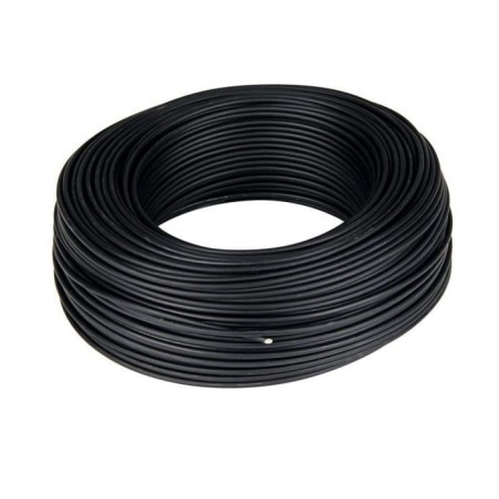Fio Unifilar Preto 4MM H07V-U 100M ALCOBRE