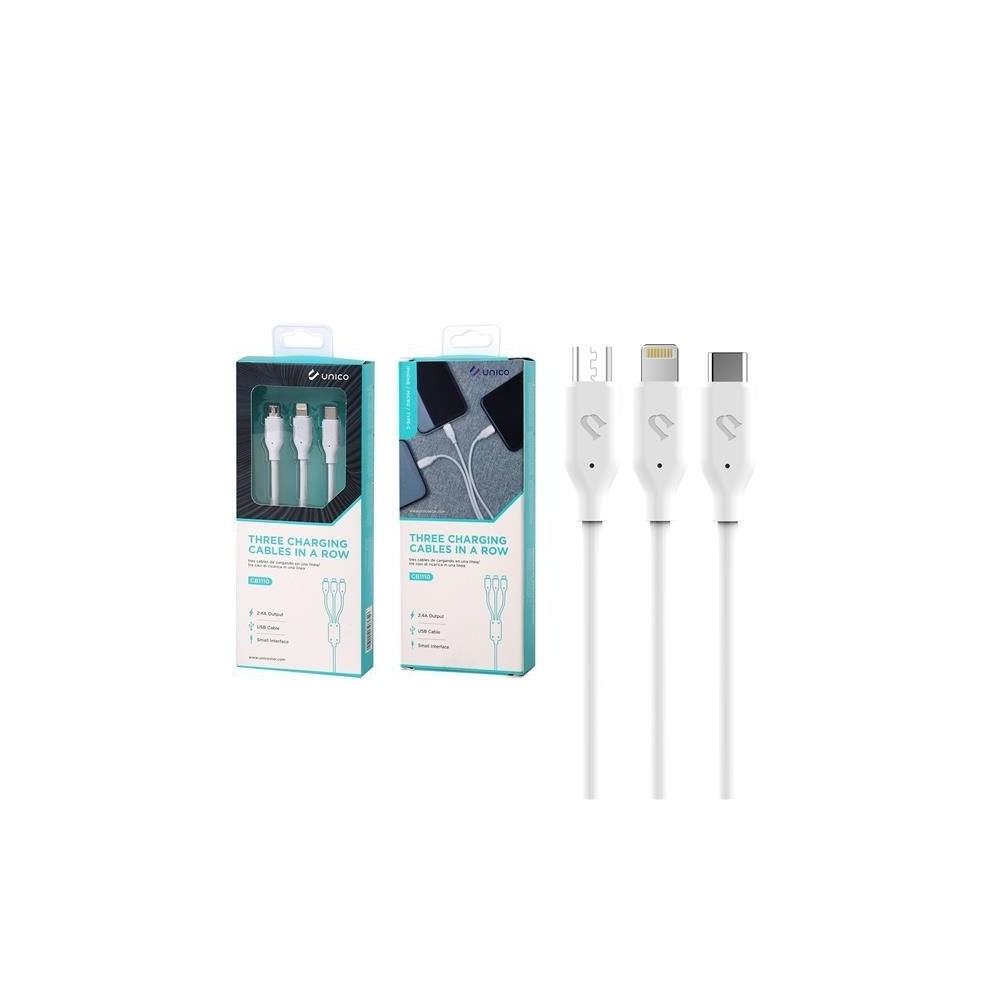 Cabo USB 3 em 1 CB1110 UNICO