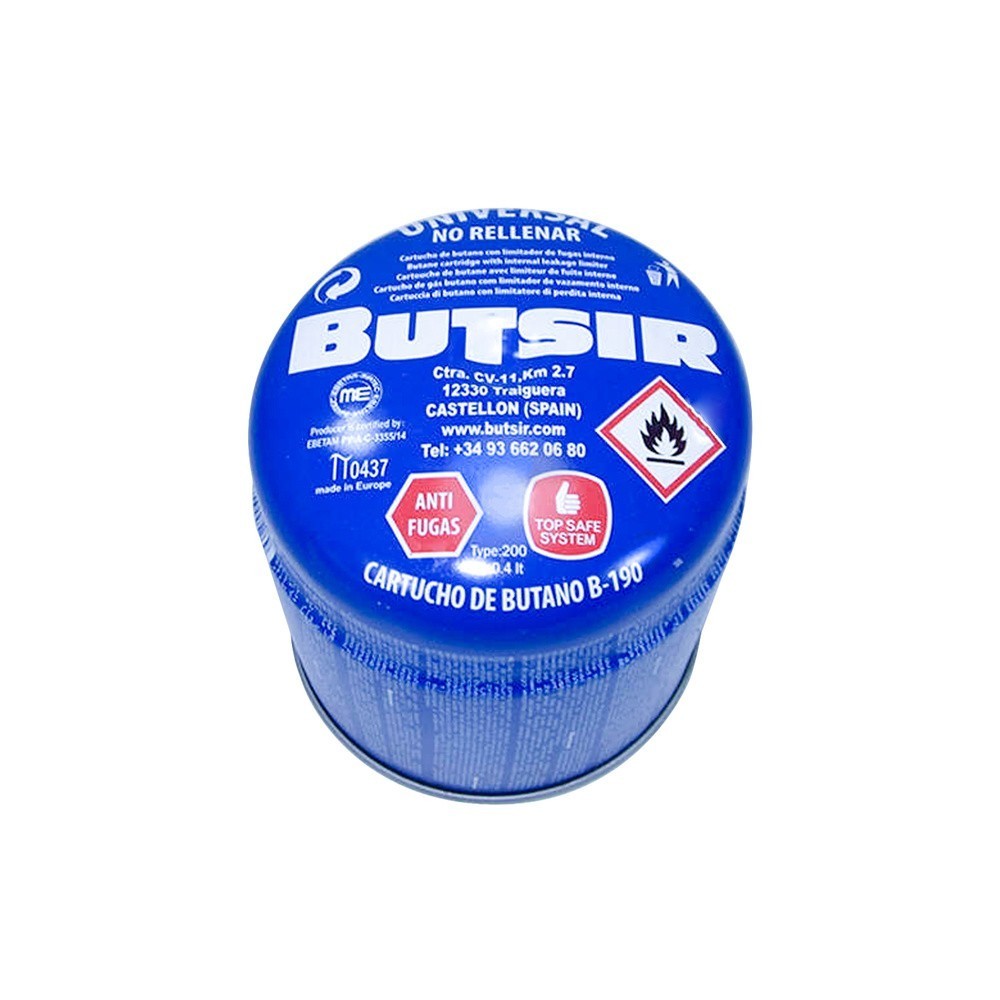 Cartucho de Gás Butano B-190 BUTSIR