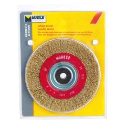Escova Circular de Latão 100x17MM MAURER