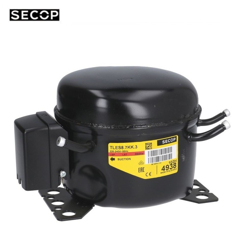 Compressor TLES8.7KK.3 Baixa R600 1/6HP SECOP/DANFOSS