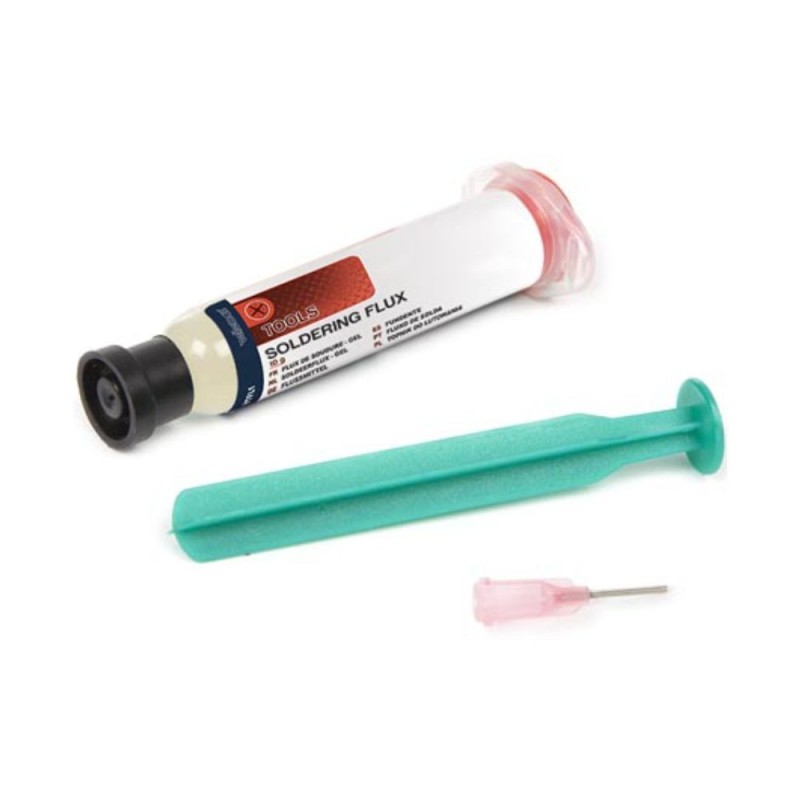 Fluxo em Pasta para Soldar Seringa 10G VELLEMAN