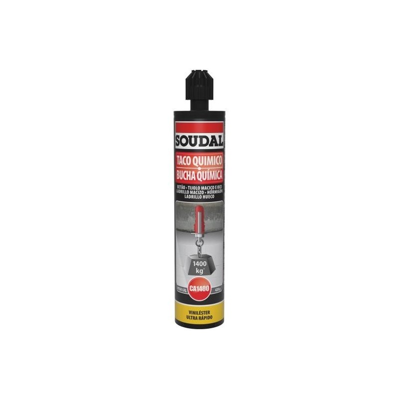 Bucha Química Viniléster Soudafix CA 1400 280ML SOUDAL