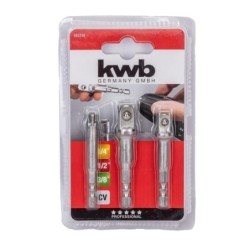 Conjunto de 3 Adaptadores para Roquete KWB