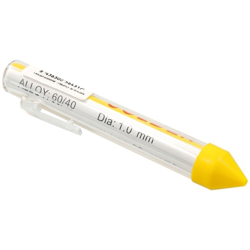 Fio de Estanho 1.0MM 60SN/40PB Fluxo 2% 20GR