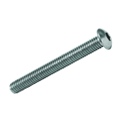 Parafuso Cabeça Oval Sextavado Interior DIN7380 10.9 Aço Zincado